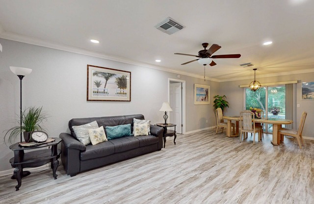 Private home with plenty of space, private backyard, and grill