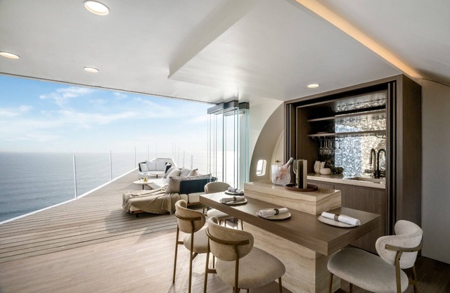 Private Jet Villa on top of the Nyang Nyang Beach Cliff
