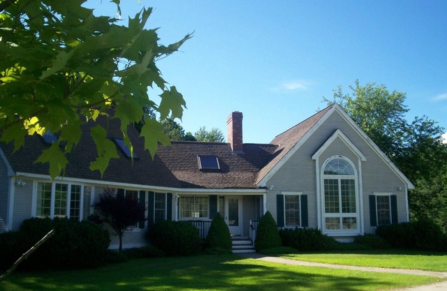 Private one half mile on the Sunday River. Spacious home for family gatherings