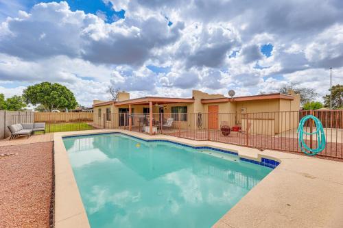 Private Pool and Patio Home Near Mesa Arts Center!