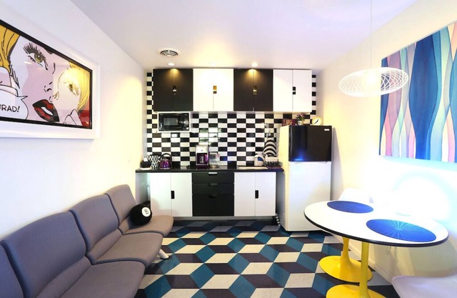 Private Pop-Art Pad, Two-Story, Two Balconies with Park View in Silver Lake