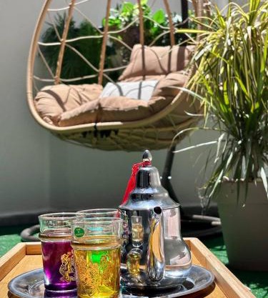 Private terrasse and spa Studio Sahara in Casablanca