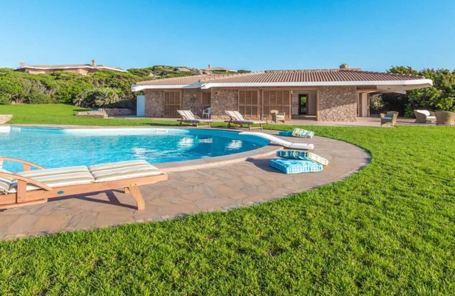 Private villa with swimming pool, Sardinia