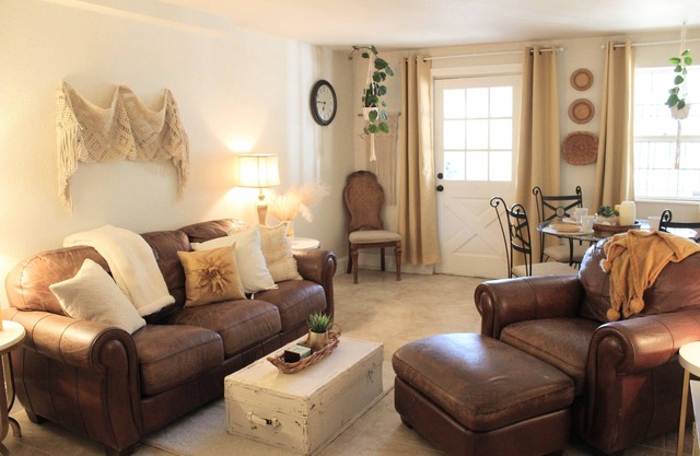 Private, Walkout Boho Basement Beyond the Bridge - Farm Property 5 min from I-25