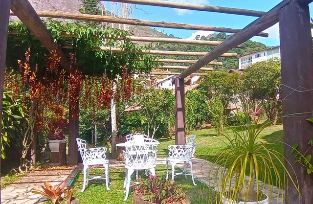 Quiet and a fireplace in the cool of the mountains