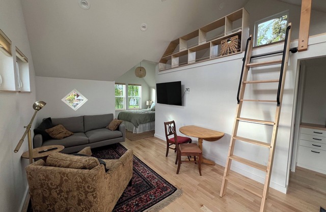 Quiet, spacious, light filled, and close to everything