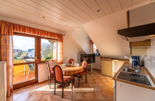 Quietly located vacation apartment for 2 people with south-facing balcony