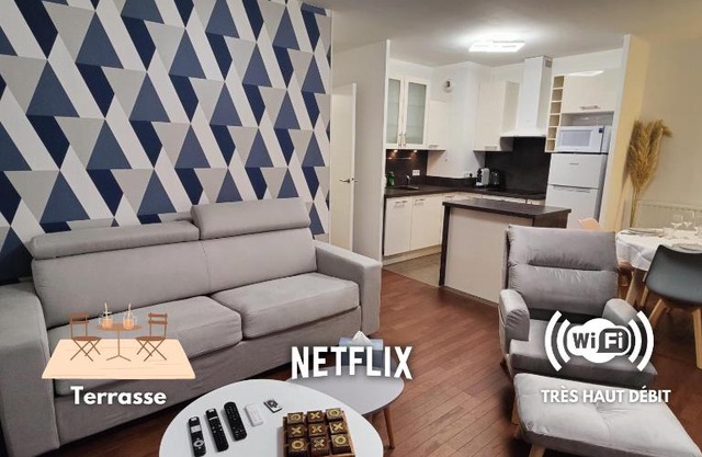 QuietStay 20' PARIS, Connected HOME avec Terrasse