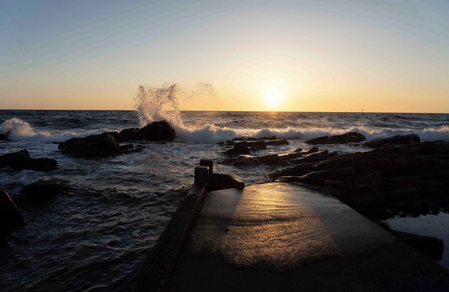 Randkløve Villa on the coastal road near Gudhjem.