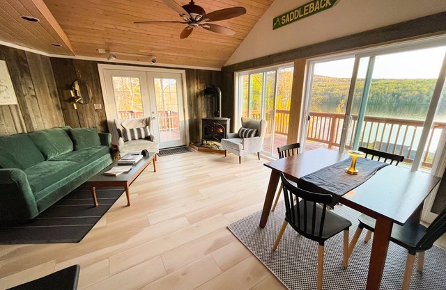 Rangeley Lake Views at The Pine Tree Perch. Close to Town & Saddleback Mountain.