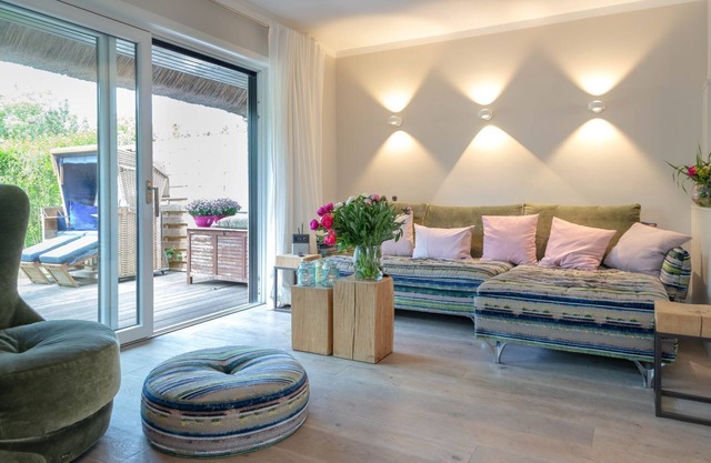 Reethüs Syltliebe - NEU 2023 - Luxuriöses Ferienhaus in Morsum mit Wunderschönem Blick in die Natur