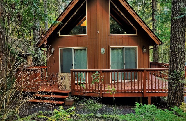 Relaxing Cabin Adjacent Olympic National Park/Forest & Beautiful Lake Cushman!