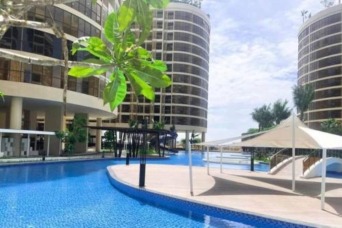Relaxing Private Studio with Luxurious Pool and Gym By SYM B735