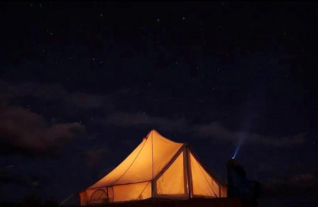 Remote Bell Tent with Spectacular Landscapes in Arizona