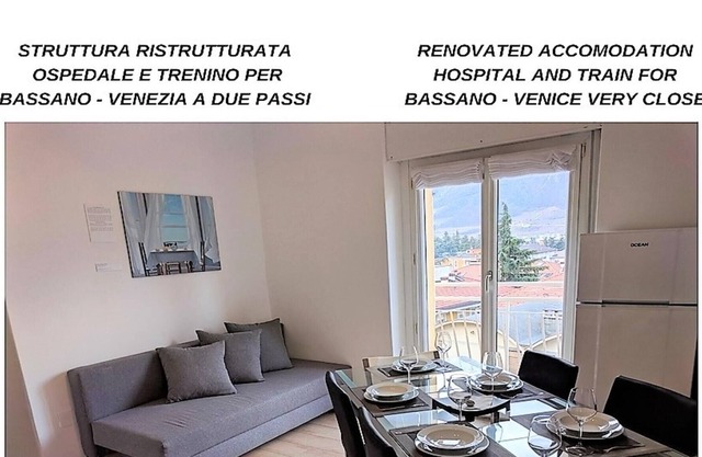 RENOVATED. MOUNTAIN VIEW. Hospital and Gocciadoro park area (1-6 people