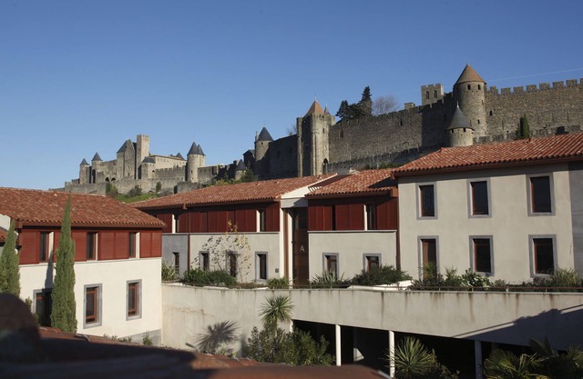 res. La Barbacane, Carcassonne, studio for 2 people.