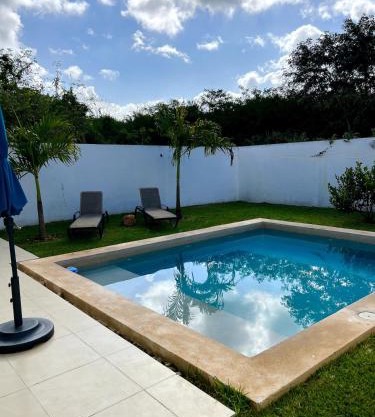 Residencia de descanso con ALBERCA PRIVADA