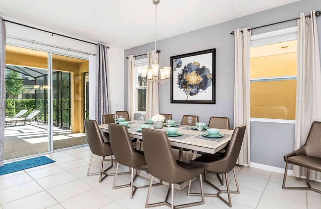 Resort 5BR Villa/Amenities/Pool&Spa/Near Disney,Shopping Plaza,Champions Gate ( 5238#)