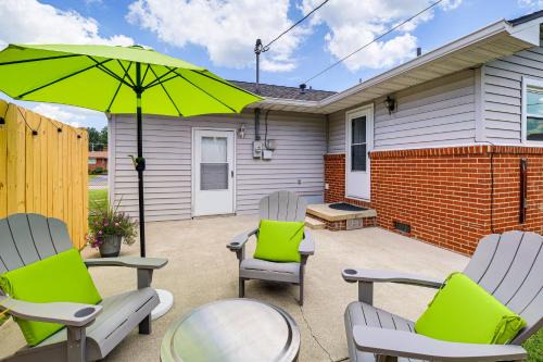 Retreat with Fenced Backyard in Kingsport!