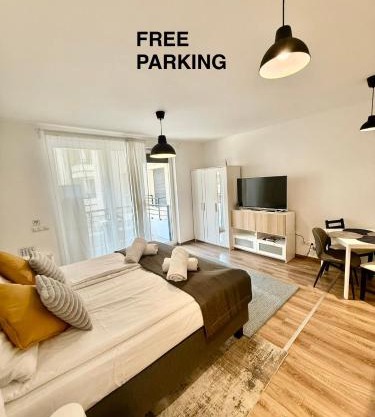 Rita Apartman saját parkolóval és erkéllyel