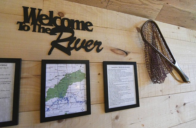 Riverfront custom built cabin offering the best of the Unique Ozarks