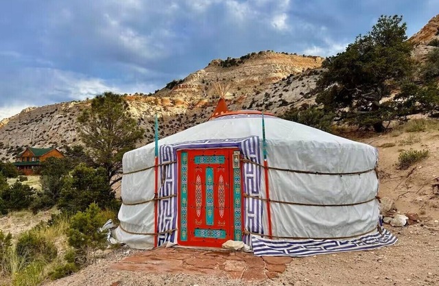 Roadside Mongolian Yurt