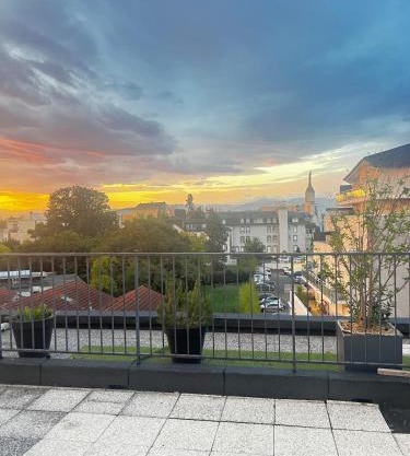 Rooftop panoramique avec vue sur les Pyrenees
