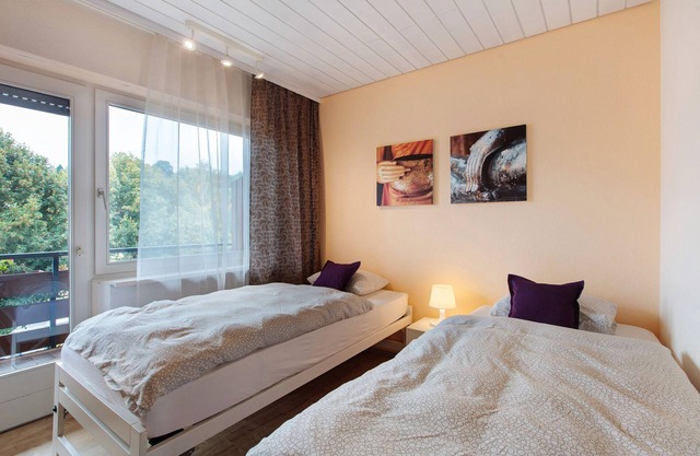 Room 'Doppelzimmer - Nr 4' with Shared Terrace, Shared Garden and Balcony
