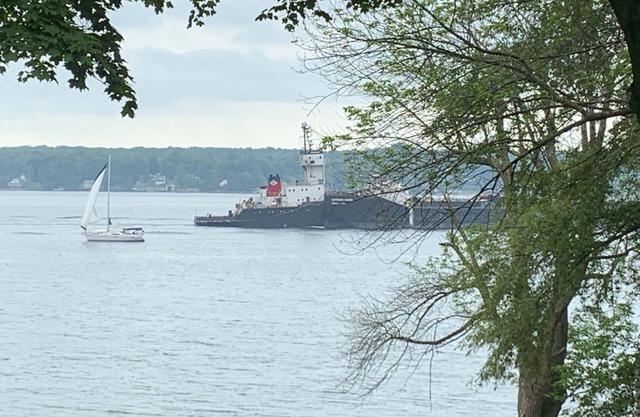 Room for two on mighty St. Lawrence River with 75 ft of water front.