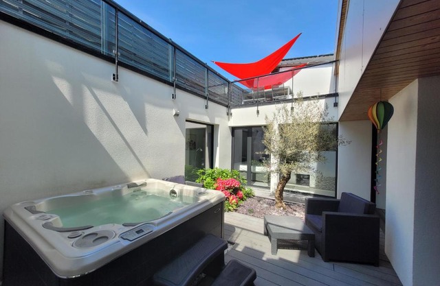 Rouen centre avec Sauna - Jacuzzi - Parking - 5 étoiles