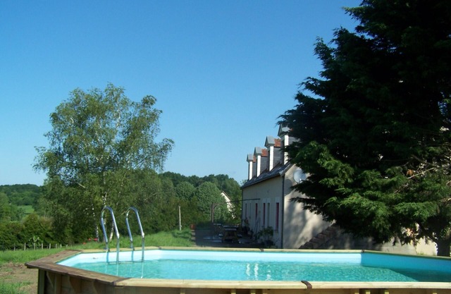 Rural lodging * with swimming pool near the castles of the Loire