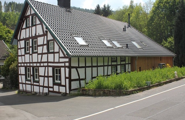 Rurtalgarten - listed half-timbered house near the River Rur