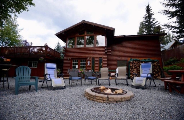 Russian River House is located on the Kenai River, Cooper Landing AK.