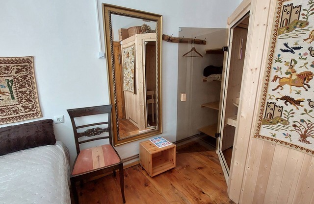 Rustic apartment with its own sauna