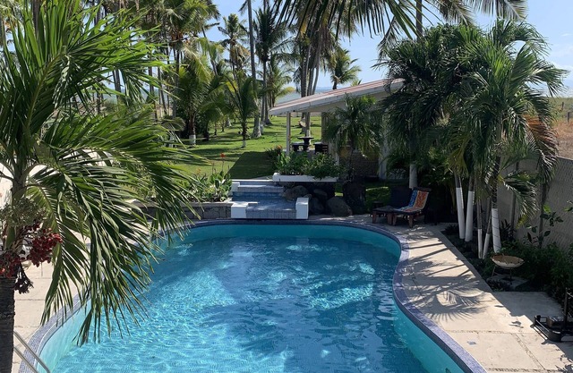 Rustic Beach House in El Roble Puntarenas Costa Rica on the Beach