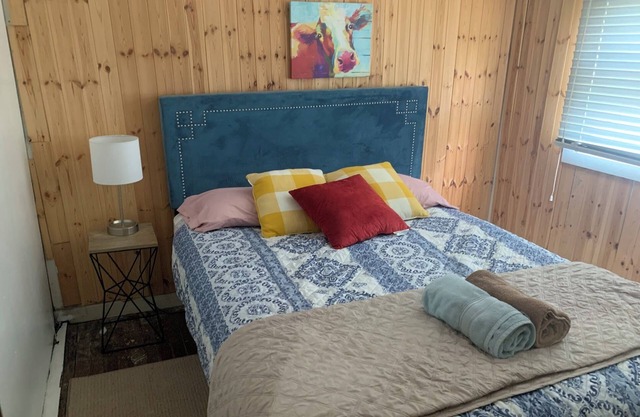 Rustic Family Cabin Kayaks Hot Tub Colleges 2-bedroom cabin Harveys Lake AC