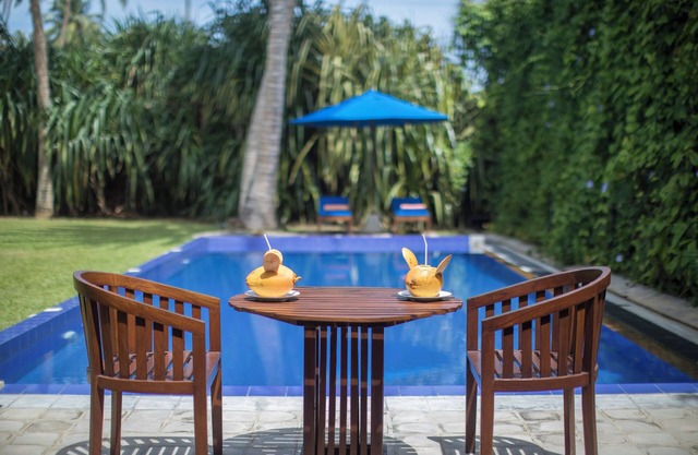 Saffron and Blue - Luxurious Pet‑Friendly Beachside Villa w/Private Pool & Chef