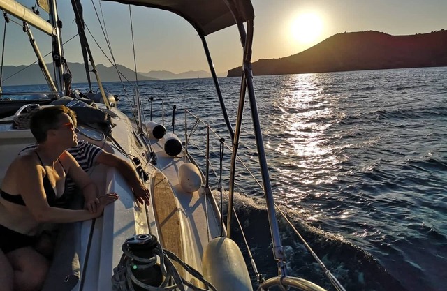 Sail Greek islands on private yacht with owner as Skipper