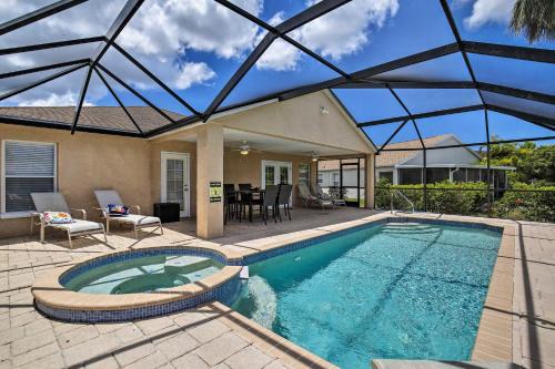 Saltwater Pool, Spa and Lanai Bradenton Home