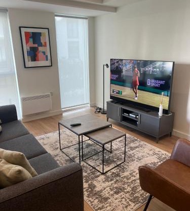 Sauna and gym apartment