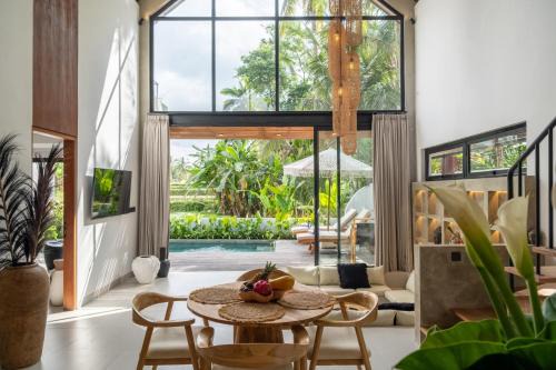 Sava Villa Ubud Rice Fields View
