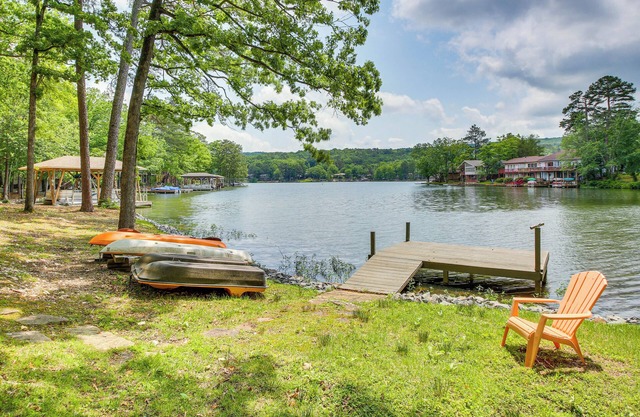 Scenic Studio on Lake Desoto w/Patio!