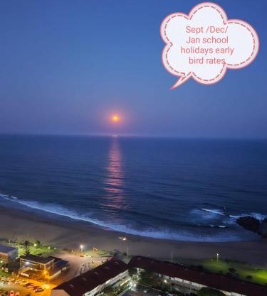 Sea facing apartment 1703 on High Tide Amanzimtoti
