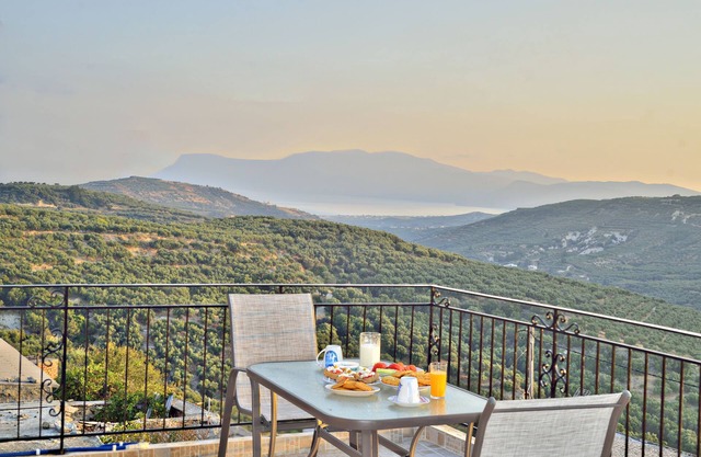 Sea view surrounded by Cretan Nature