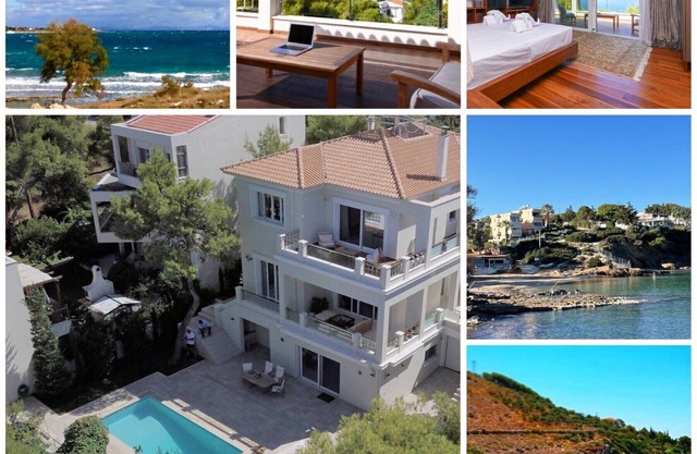 Sea View villa Athens . In the most beautiful area in Attica.