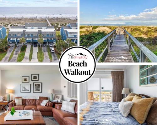 Seaside Townhouse W Balcony Views & Pool Access