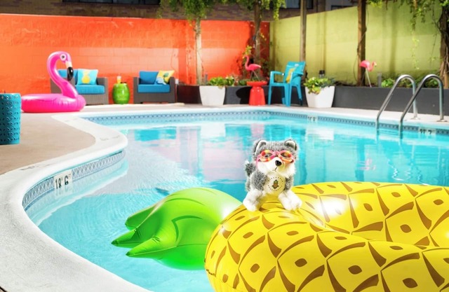 Seattle Stay w/Tropical Decor | Pool Access & Pet-friendly
