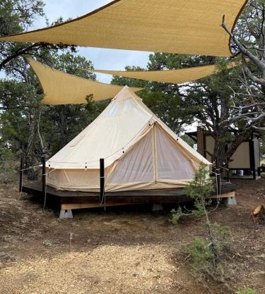 Secluded Bell Tent Nestled in the Pines in Duchesne, Utah