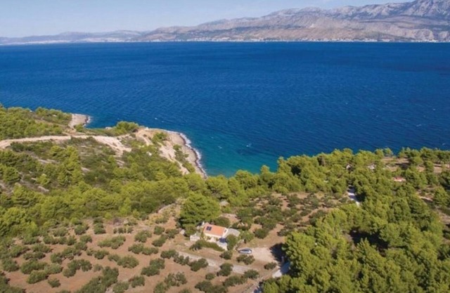 Secluded family friendly house Cove Dučac, Brač (K-14312)