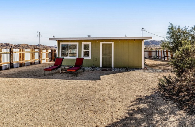 Secluded, private home on four acres with a wood stove near JT National Park
